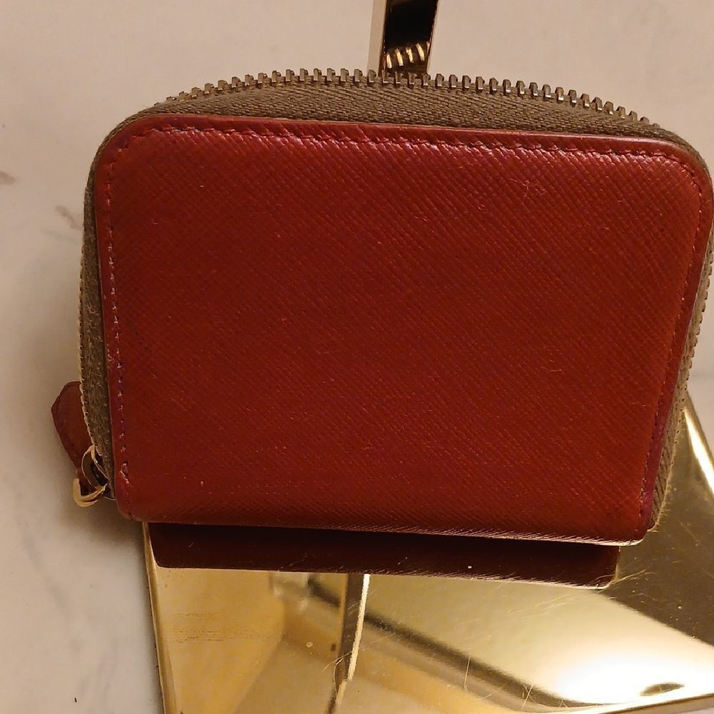Prada Pink Saffiano Leather Wallet - Picture 3 of 8